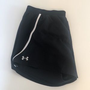 Under Armour black athletic/running shorts